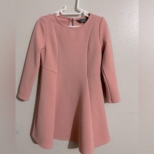Peachy pink dress!